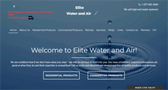 Desktop Screenshot of elitewaterandair.com